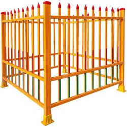 Glasfiberstängsel