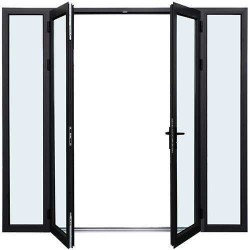Glasfibersvängdörr